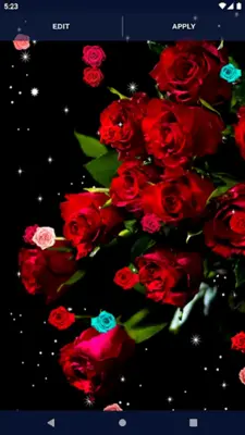 Red Rose 4K Live Wallpaper android App screenshot 0