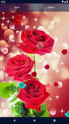 Red Rose 4K Live Wallpaper android App screenshot 3